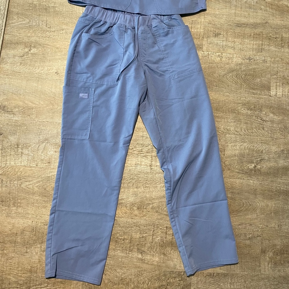Ceil Blue Dickies Balance Scrub Pants